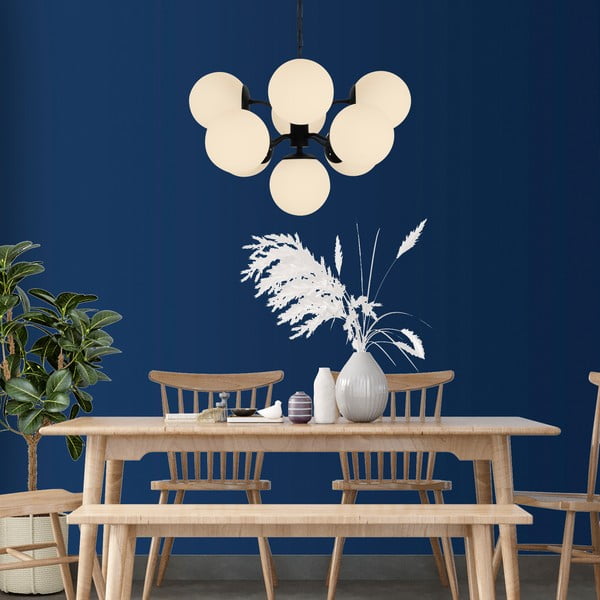 Apparecchio a sospensione nero, altezza 80 cm Owl - Squid Lighting-image-3