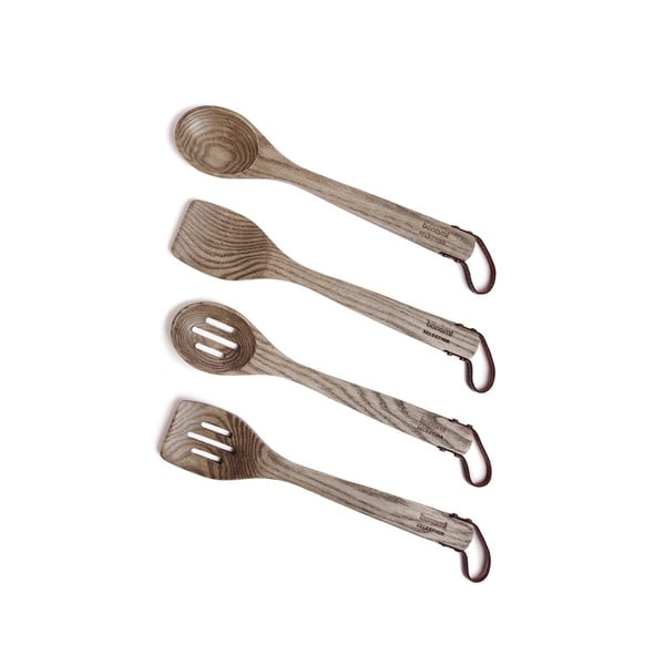 Set di utensili da cucina in legno 4 pezzi - Bonami Selection
