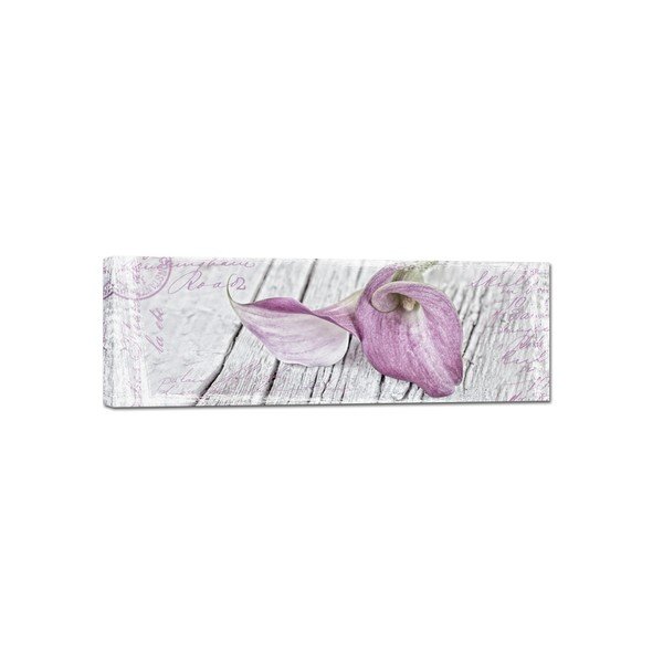 Quadro su tela Blume, 45 x 140 cm - Styler