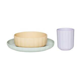 Set da pranzo per bambini in plastica 3 pz Pullo – OYOY Mini