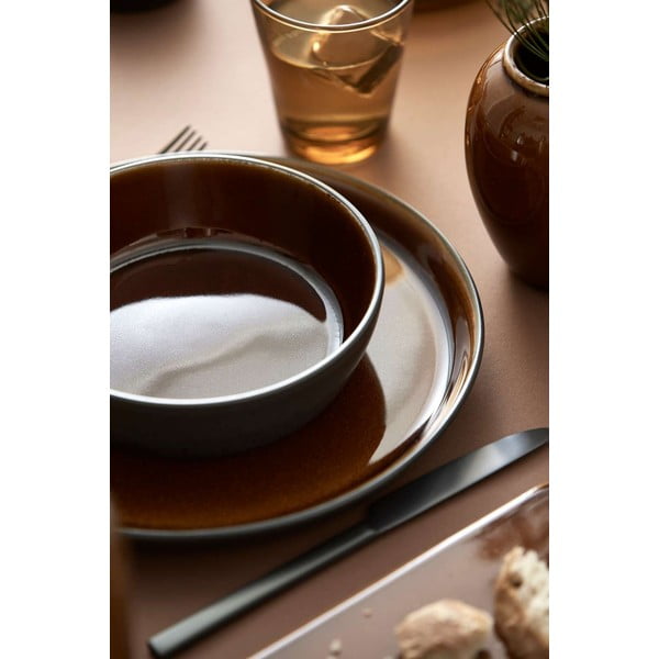 Ciotolina nera/color ambra in gres Gastro Black/Amber – Bitz-image-1