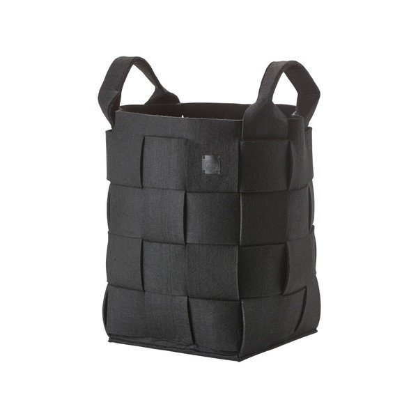 Černý koš na prádlo Zone Classic
