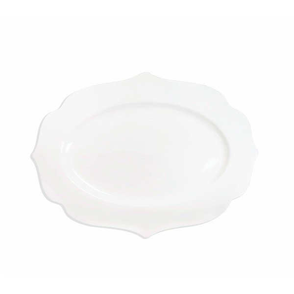 Vassoio in new bone china 25x35 cm Queen – Brandani