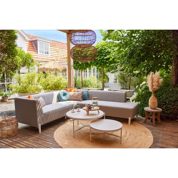 Cuscino da esterno blu , ø 40 cm Jolie - Hartman-image-1