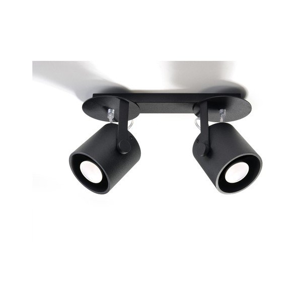 Lampada da soffitto nera Lea 2 - Sollux-image-3