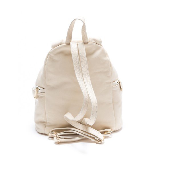 Kožený batoh Roberta M. 2079 Beige-image-1