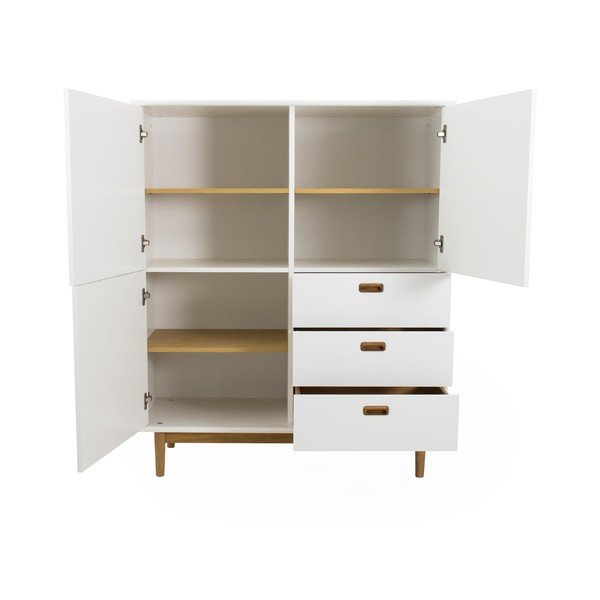 Cassettiera bianca 114x137 cm Svea - Tenzo-image-3