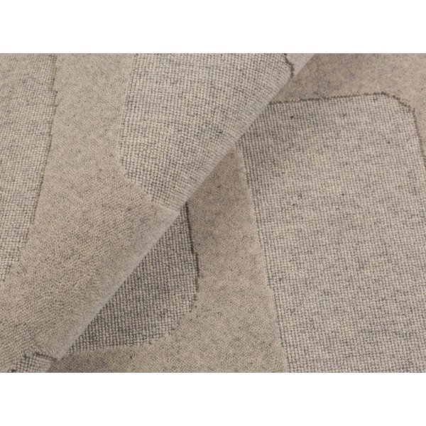 Tappeto grigio tortora in lana 160x230 cm Archipelagio – Micadoni -image-3
