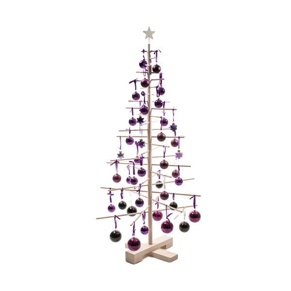 Albero di Natale in legno, altezza 125 cm - Nature Home-image-4