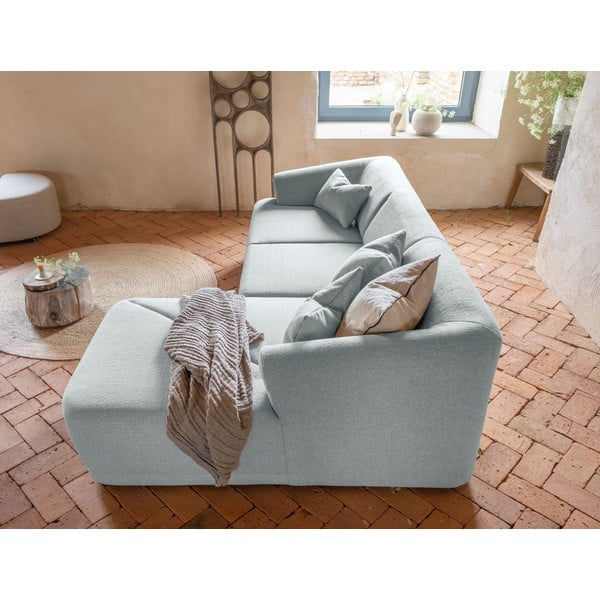 Divano angolare grigio chiaro - Miuform-image-3