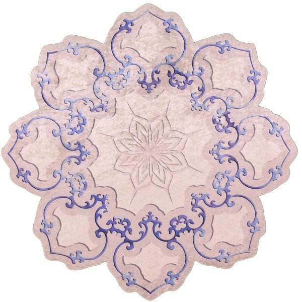 Tappeto Camina, ⌀ 100 cm Mavi - Vitaus