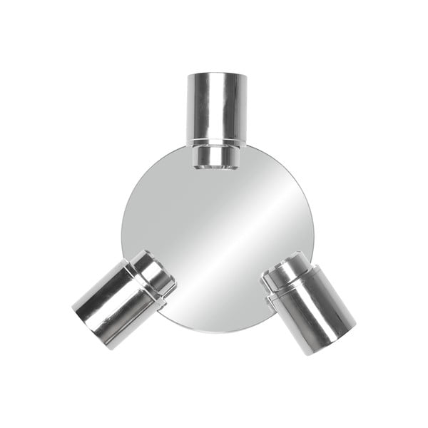 Faretto in metallo in argento lucido Angelo - Trio-image-3