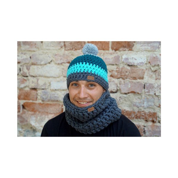 Cappello lavorato a mano all'uncinetto Mike - DOKE-image-3