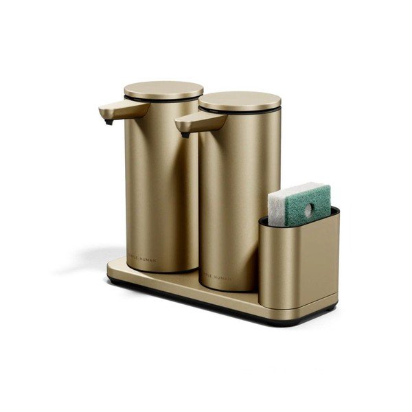 Supporto per detersivo automatico oro opaco in metallo – simplehuman
