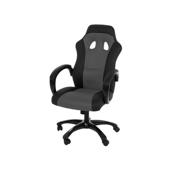 Šedá kancelářská židle Actona Race