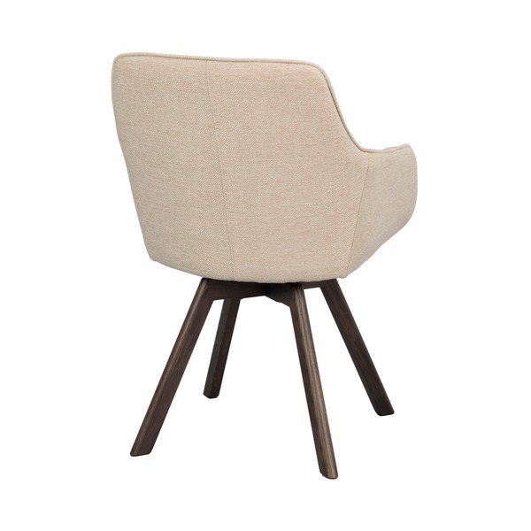 Set di sedie da pranzo beige in imbottito 2 pz Alison – Rowico-image-3