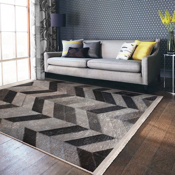 Tappeto grigio 80x150 cm - Mila Home-image-1