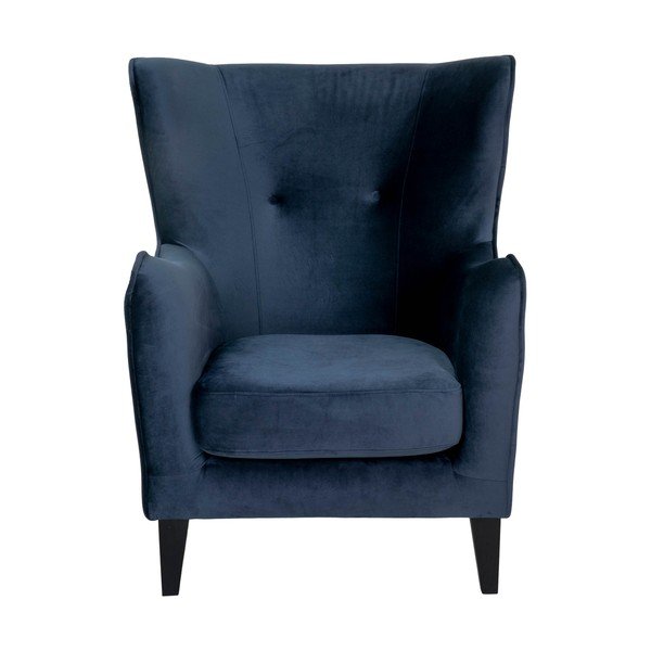 Poltrona con le orecchie blu Campo - House Nordic