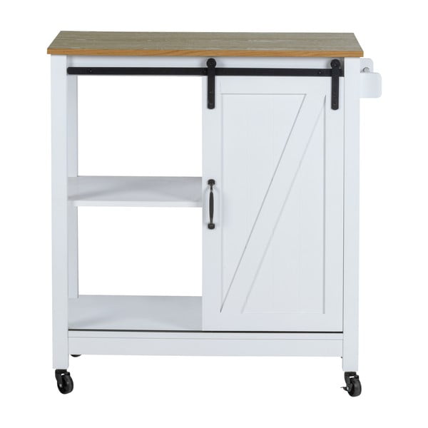 Tavolo da portata su ruote 40x80 cm Country House - Wenko-image-4