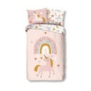 Biancheria da letto in cotone per bambini Unicorno, 140 x 220 cm - Good Morning