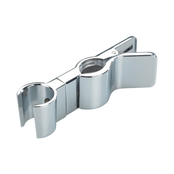 Supporto per soffione doccia in acciaio inox in argento lucido - Wenko