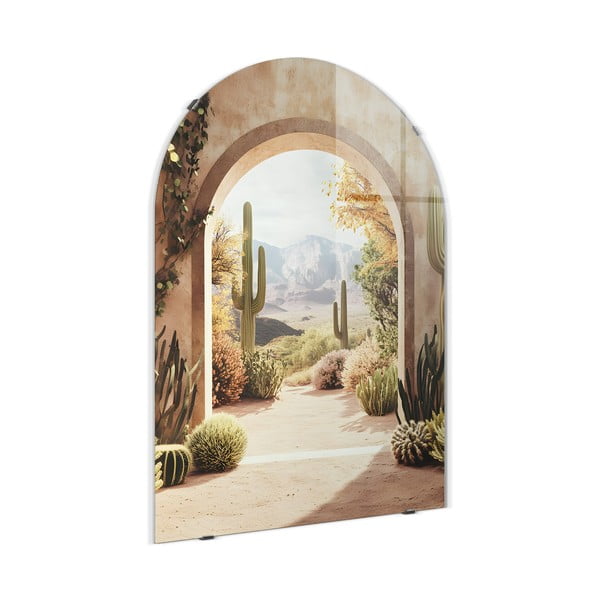 Dipinto su vetro 70x100 cm Cancun – Styler-image-4