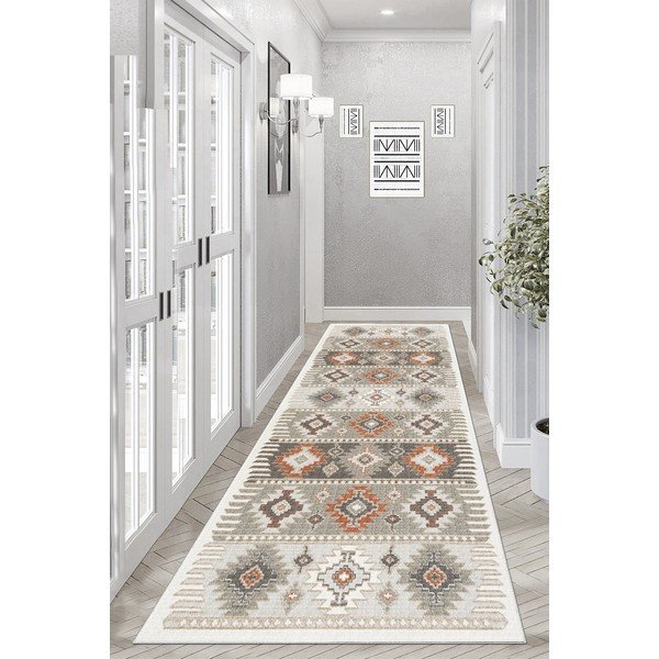 Passatoia lavabile 60x200 cm Tierra – Vitaus-image-1