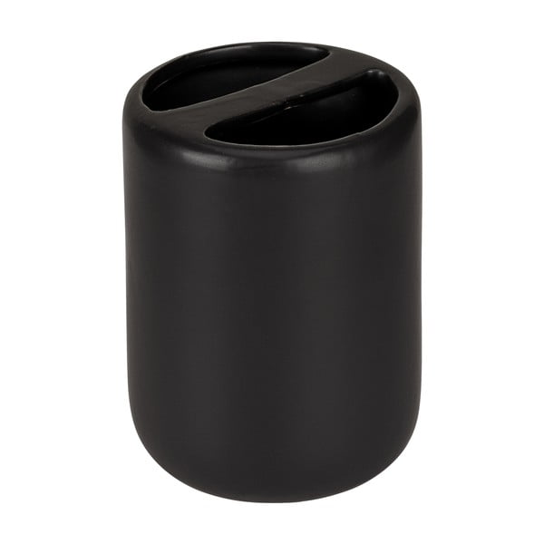 Portaspazzolino nero opaco in ceramica Olinda – Allstar-image-2