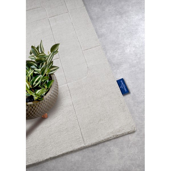 Passatoia color crema in lana intrecciata a mano 80x250 cm Charlotte - Villeroy&Boch-image-2