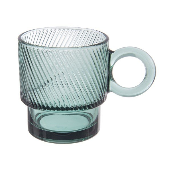 Tazza verde in vetro 310 ml Verde – Orion