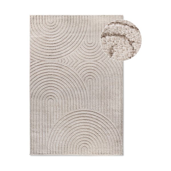 Tappeto beige 80x120 cm Panglao New York Taupe – Elle Decoration