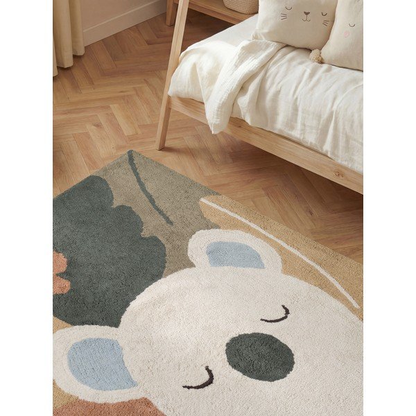 Tappeto per bambini color crema in cotone lavabile/tessuto a mano 140x200 cm Snuggle Rio – Hanse Home-image-3
