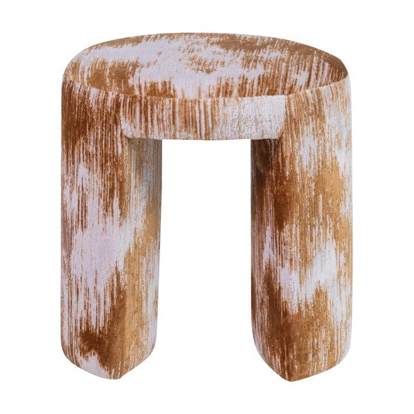 Sgabello marrone imbottito Charlie – WOOOD