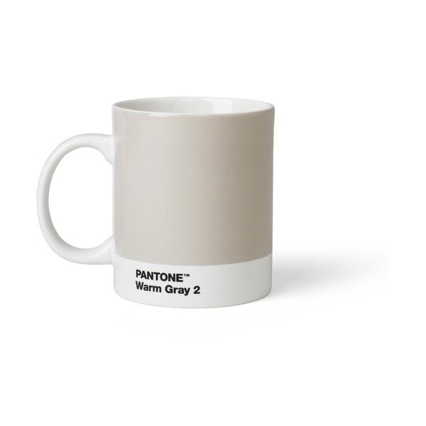 Tazza grigio chiaro in porcellana 375 ml Warm Gray 2 – Pantone