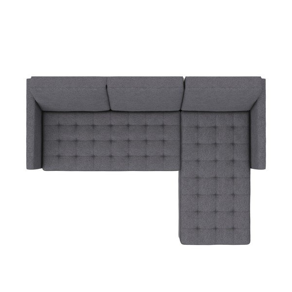 Divano letto grigio angolare Presley - Støraa-image-4