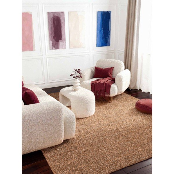 Tappeto beige tessuto a mano 160x230 cm Notting Hill Portobello – Ted Baker-image-1