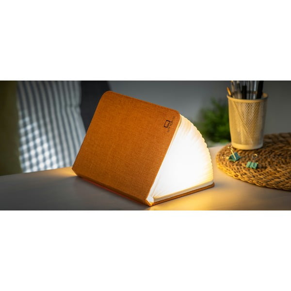 Lampada da tavolo a luce LED arancione di grandi dimensioni Harmony - Gingko
