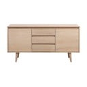 Cassettiera bassa color legno naturale effetto rovere 150x75 cm Nagano - Actona