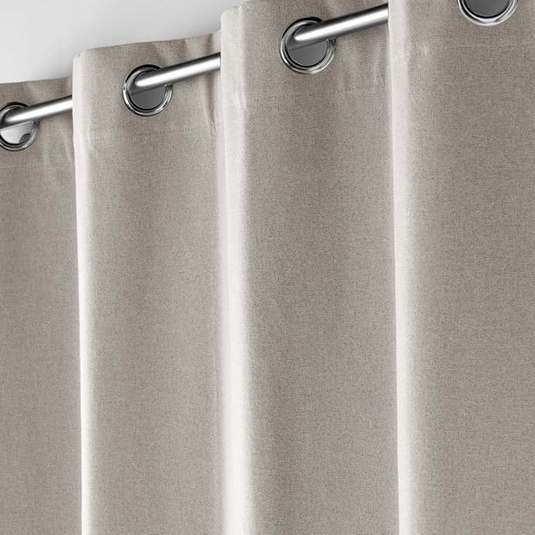 Tenda oscurante beige 135x260 cm Occultiss - douceur d'intérieur-image-1