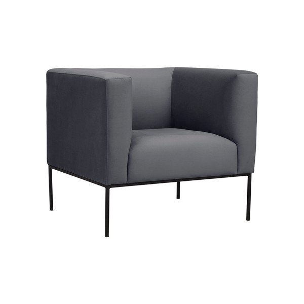 Poltrona grigio scuro Neptune - Windsor & Co Sofas-image-2