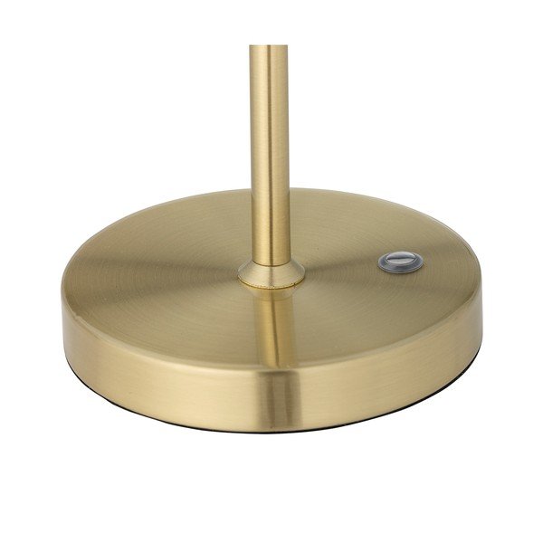 Lampada da tavolo LED color ottone con paralume in metallo (altezza totale 28 cm) Lianna – Bloomingville-image-4