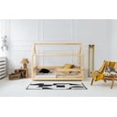 Letto per bambini in legno di pino di colore naturale 140x200 cm Mila MBW - Adeko
