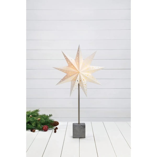 Decorazione luminosa natalizia bianca Hård - Markslöjd-image-1