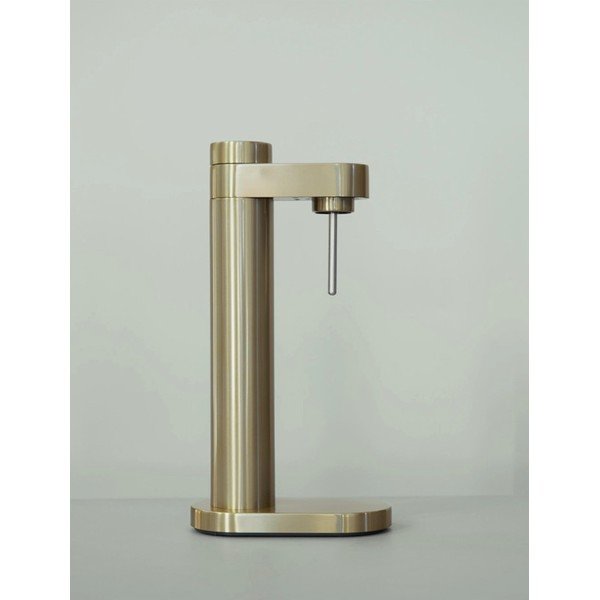 Set per bevande gassate color ottone in acciaio inox Brus – Stelton-image-3