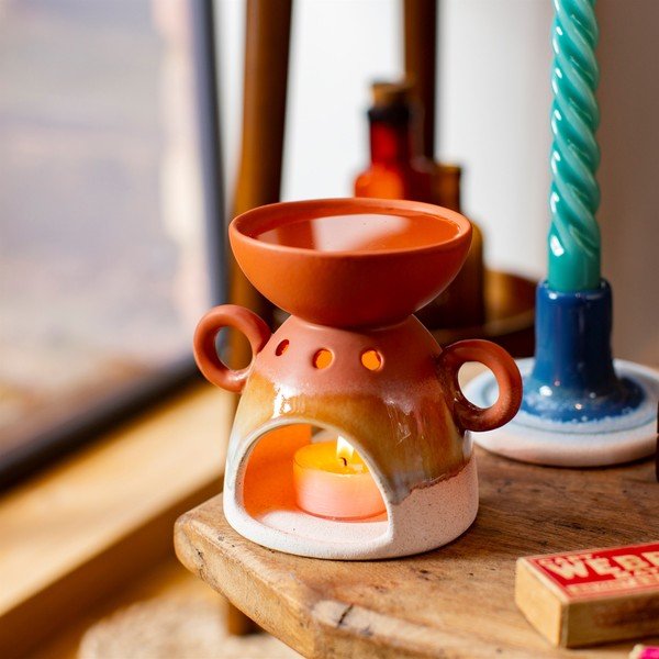 Aromalampa in terracotta Bohemian Home Mojave - Sass & Belle-image-1