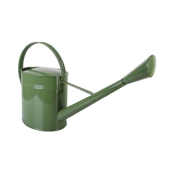 Zelená zahradní konev Esschert Design Garden, 7.7 l