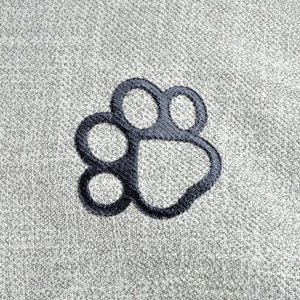 Materasso grigio chiaro per cani 80x100 cm - Love Story-image-4