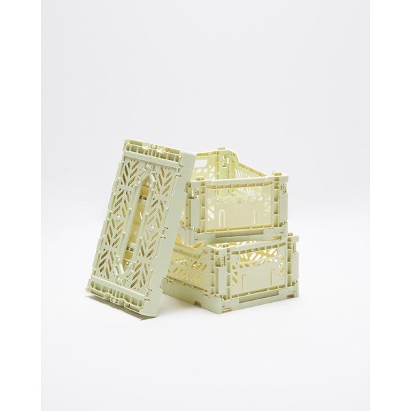 Set di 3 scatole gialle Caja - Little Nice Things