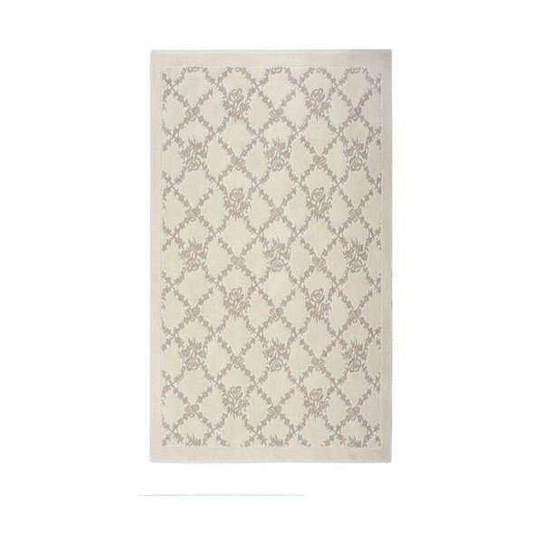 Tappeto in cotone crema Oni, 60 x 90 cm - Floorist