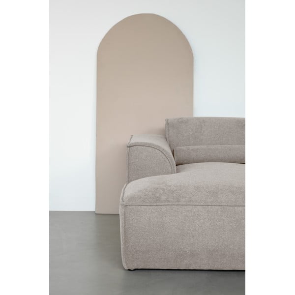 Divano angolare componibile beige (con penisola a sinistra) Flex Felix – Miuform-image-4
